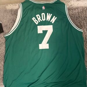 Fanatics Green White NBA Tag Set